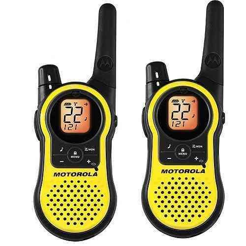 Rádio Talkabout Motorola Mh230 Alcance 37 Km Bateria