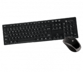 Kit Teclado E Mouse Sem Fio (wireless) C3tech K-850bk